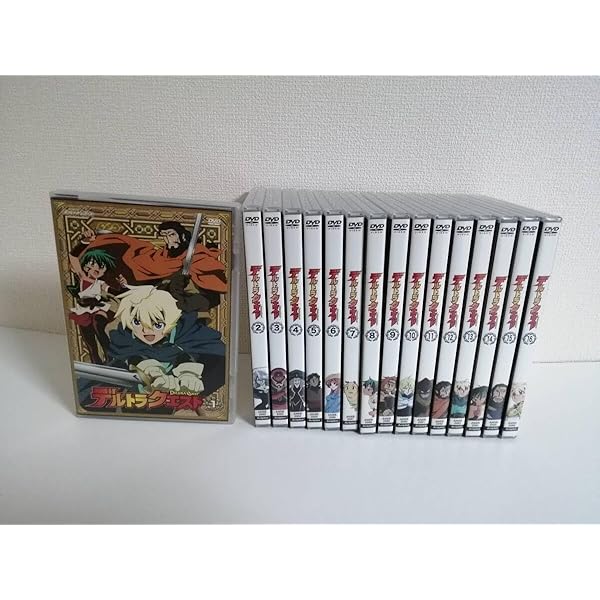 新品ケース交換済み　デルトラクエスト　DVD全16巻セット Amazon.co.jp: デルトラクエスト マーケットプレイスDVDセット 全16巻